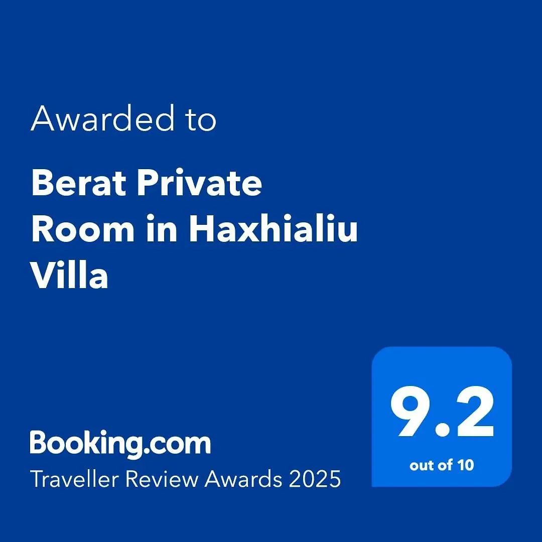Apartment Berat Private Room In Haxhialiu Villa
